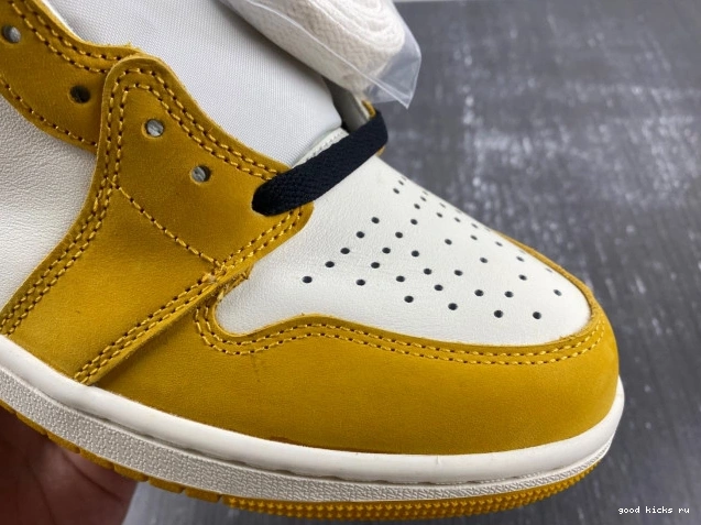 Air Jordan Ochre Yellow DZ5485-701 High 1 OG 0725